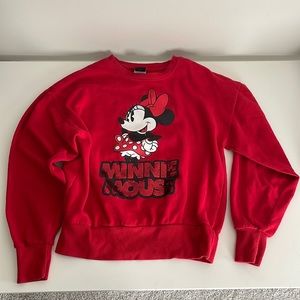 Disney Classic Minnie Mouse Sweatshirt Small